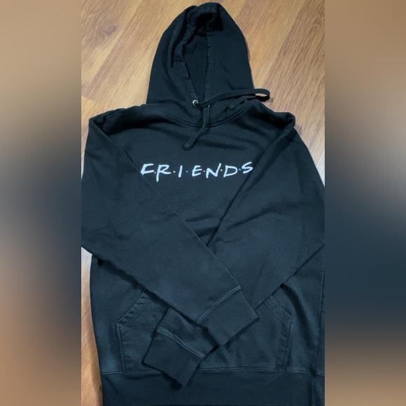 Friends Black Kangaroo Hoodie - Picture 3 of 5